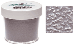 Metallic Silver Embossing Powder 2 oz. Jar