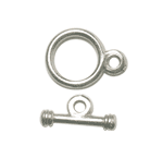 Toggle Clasps - Silver (2) ND0035