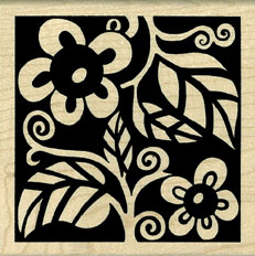 Floral Toon Block