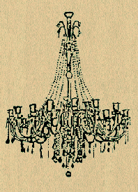 Sketched Chandelier