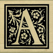 Illuminated Initial A