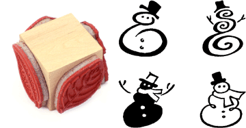 Snowman Cube